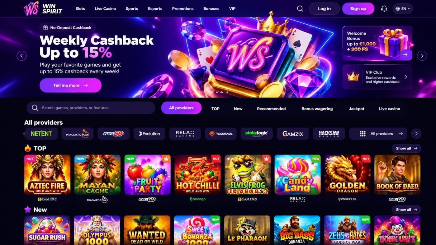 WinSpirit Casino